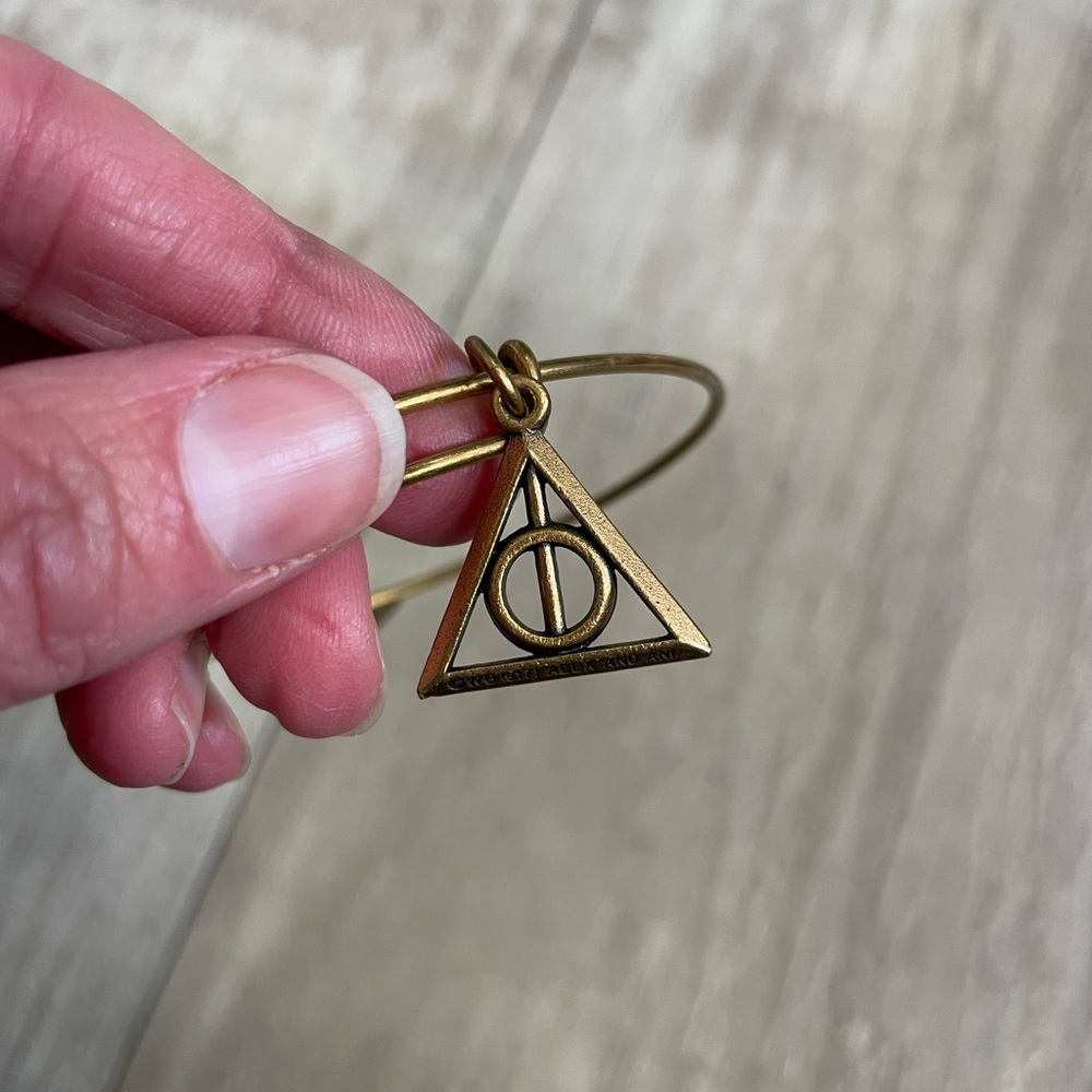Alex and Ani Deathly Hallows Bracelet - Picture 2 of 6
